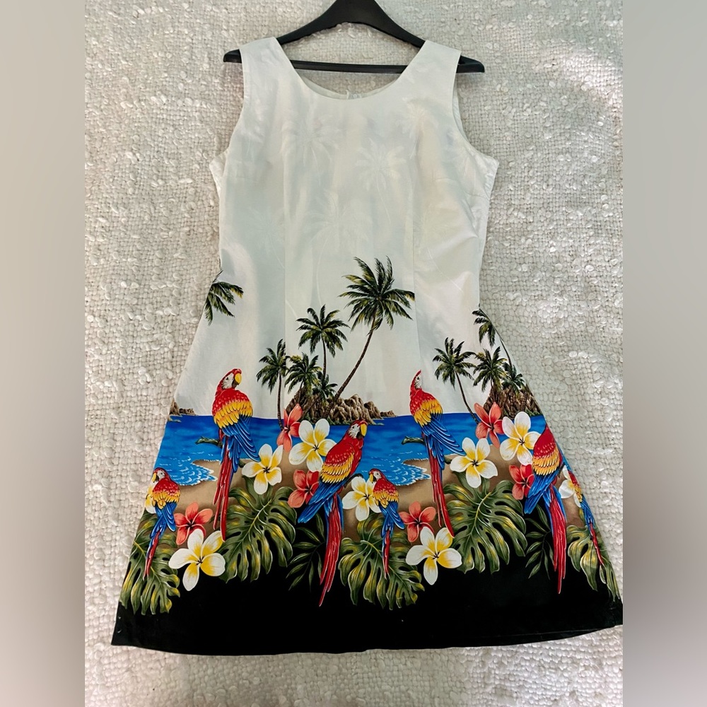 Pacific Legend 100% COTTON Vintage Dress size L